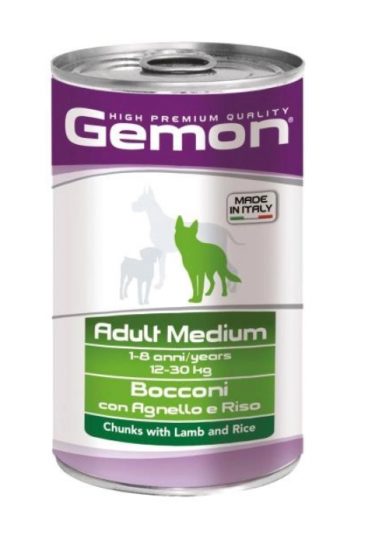 Gemon Dog Medium Adult Lamb/Rice зі смаком ягня