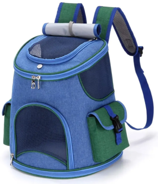 Рюкзак-переноска для котів і собак малих порід Derby BP Dark blue