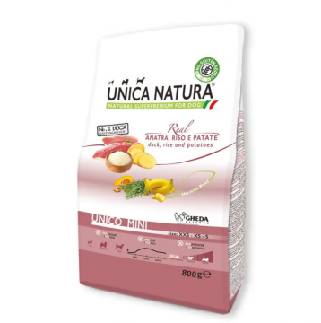 Gheda Unica Natura Unico Mini - Duck, rice and potatoes з качкою, рисом та картоплею