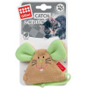GiGwi Catch&scratch Игрушка для котов Мышка с кошачьей мятой