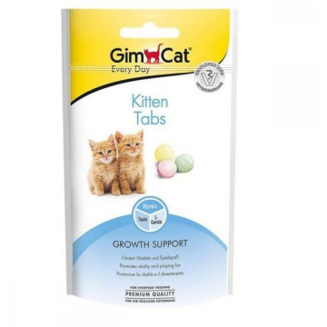GimCat Kitten Tabs Вітамінізовані ласощі для кошенят