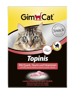 Gimpet Cat Topinis with cottage cheese