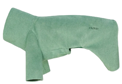 Светр для грейхаундів та інших хортів Cloud7 Cornwall Greyhound Зелений