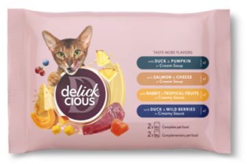Delickcious Набір №2 вологого корму для котів