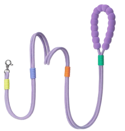 Повідець для собак Maogoublue Marshmallow Smart Dog Leash-Lavender Purple