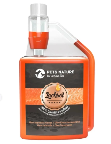 Лососевое масло для собак и котов Pets Nature Salmon Oil