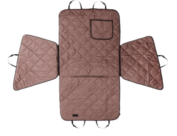 Автогамак для собак в машину Harley & cho Saver Brown на два сидіння