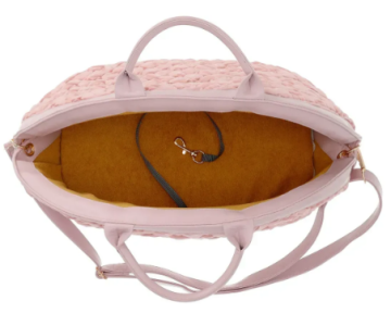 Дорожная сумка для домашних животных MISOKO&CO, розовая