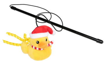 Іграшка для котів FuzzYard Різдвяна качка