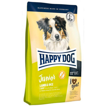 Happy Dog Junior Lamb & Rice для щенков ягненок с рисом
