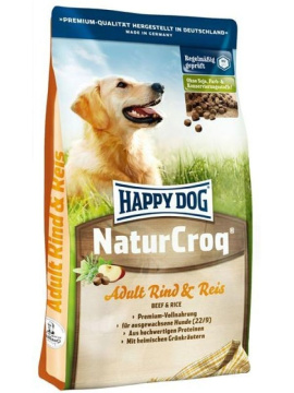 Happy Dog NaturCroq Rind&Reis с говядиной и рисом