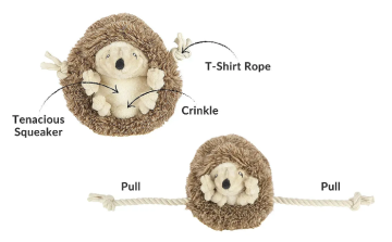 Игрушка для собак Hamilton the Hedgehog Forest Friends Pet Play