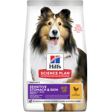 Hills SP Canine Adult Medium Breed Sensitive Stomach & Skin