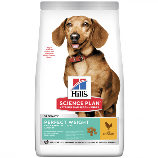 Hills SP Canine Adult Small & Miniature Perfect Weight