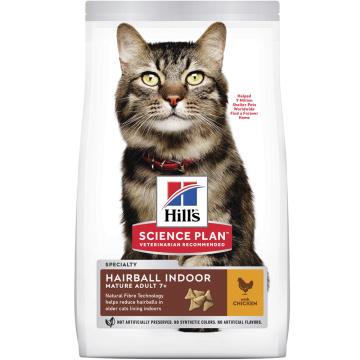 Hills SP Feline Mature Adult 7+ Hairball Indoor