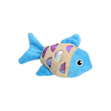 HIPPIE PET Игрушка для котов Рыбка синяя