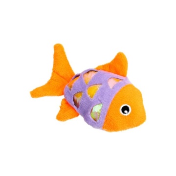 HIPPIE PET Игрушка для котов Рыбка оранжевая