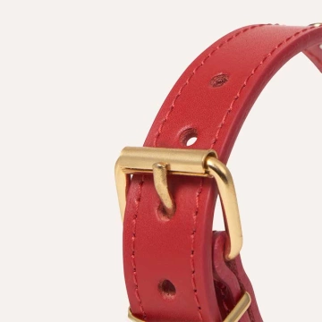 Шкіряна шлея BranniPets - Arnés Nara Red