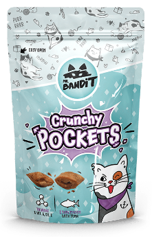 Mr. Bandit Хрустящие подушечки с тунцом для кошек 