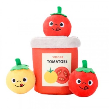 Интерактивная игрушка для собак банка с томатами HugSmart - Whole Tomatoes