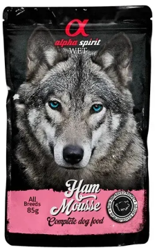 Alpha Spirit Ham Mousse вологий корм із шинкою для собак