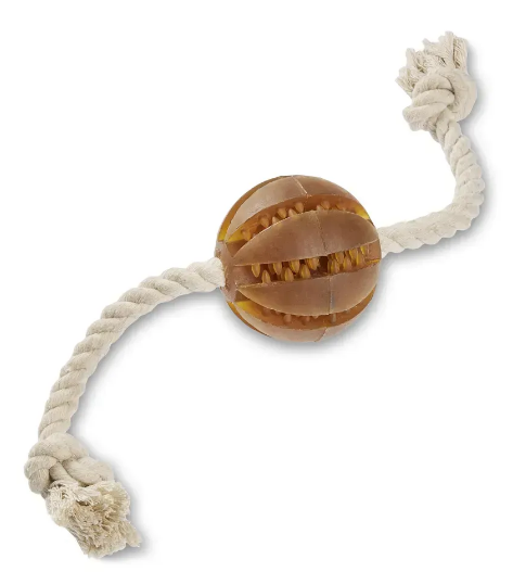 Іграшка Wolters Pure Nature Dental Rope Toy Ball для собак, канат з м'ячем