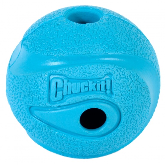 Игрушка Chuckit свистящий мяч для собак средних размеров