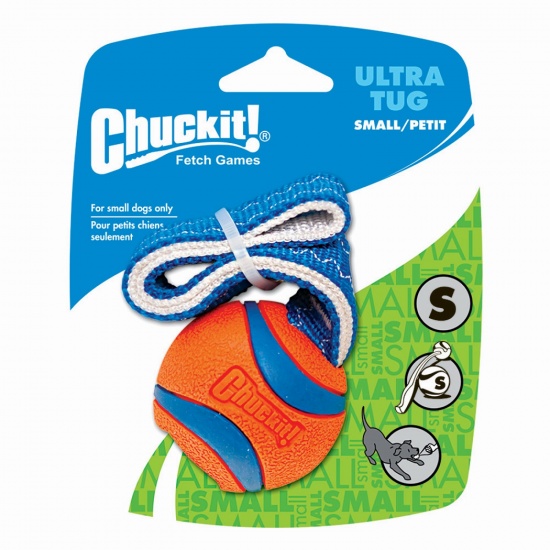 Іграшка Chuckit тенісний м'яч ультра з ручкою-ременем для собак