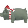 Іграшка для собак Trixie Різдвяна "Свинка зі звуком" латекс/поліефірний фліс