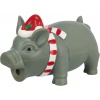 Іграшка для собак Trixie Різдвяна "Свинка зі звуком" латекс/поліефірний фліс