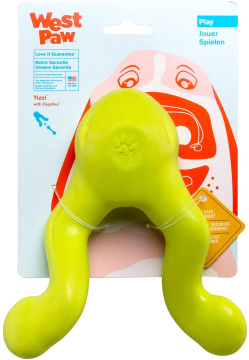 West Paw Tizzy Dog Toy Small Игрушка с 2-я ножками для собак