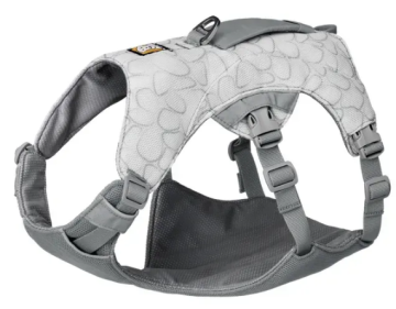 Охолоджувальна шлейка для собак Ruffwear Swamp Cooler Сіро-білий