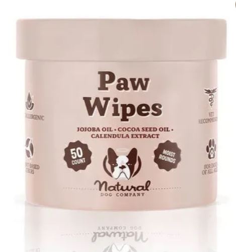 Natural Dog Company Paw Wipes Салфетки для лап