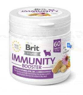 Витамины Brit Vitamins Immunity Booster для собак для иммунитета