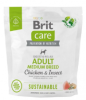Корм сухой Brit Care Dog Sustainable Adult Medium Breed для взрослых собак средних пород с курицей и насекомыми