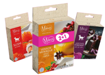 Сет вкусностей №1 для собак Mavsy Freeze dried 2+1