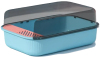 Туалет для котів Derby Plastic Cat Litter Box Puppet Blue