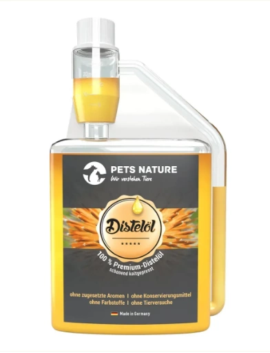 Сафлоровое масло для собак Pets Nature Safflower Oil