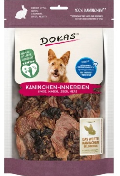 Субпродукты из кролика Dokas (легкие, желудок, печень, сердце)