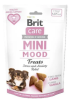 Ласощі Brit Care Mini Treats Mood для собак малих порід проти стресу, ягня смак ваніль