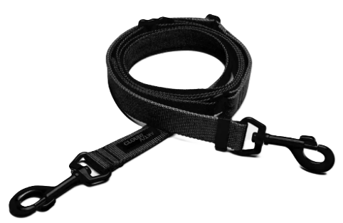 Повідець вільні руки для собак Cloud7 L-1- Hands-Free-Leash AKTIV Чорний