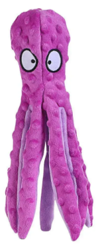 Мягкая игрушка для собак Octopus Shaped Crinkle Dog Plush Toy