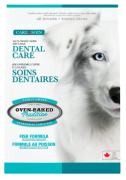 Oven-Baked Tradition Dental Care полностью сбалансированный сухой корм для взрослых собак всех пород с рыбой 