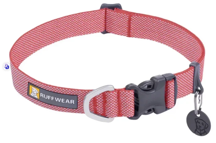 Облегченный ошейник для собак Ruffwear Hi & Light Розовый