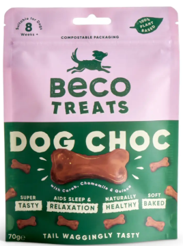 Beco Pets Печиво для собак шоколад з керобом, ромашкою та кіноа