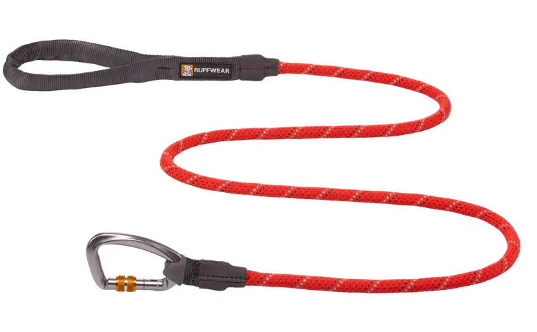 Ruffwear Knot-a-Leash™ Рефлекторний повідець канат для собак, червоний