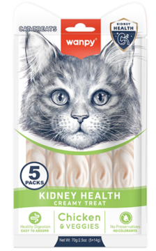 Wanpy Functional Creamy Lickable Treat Kidney Health