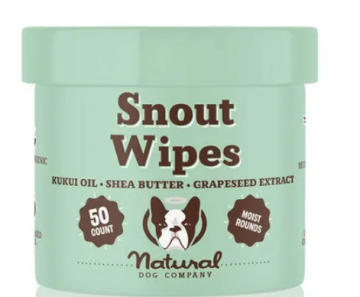 Natural Dog Company Wrinkle Wipes Салфетки для носика