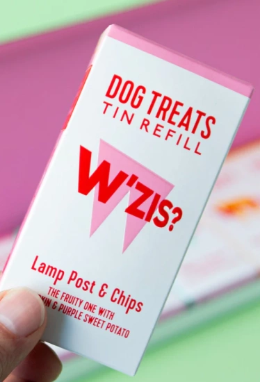 W'ZIS Веганські ласощі для собак Lamp Post & Chips Grab & Go