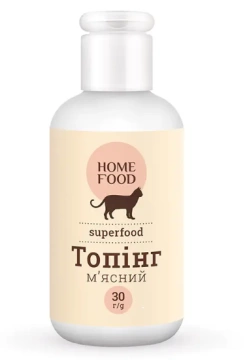 Home Food М'ясний топінг для котів
